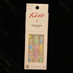 Kiss Design Nails - Multicolor Floral Set